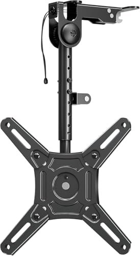 Soporte de Techo Plegable ELIVED para TV y Monitor de 14-42 Pulgadas hasta 10KG, VESA Máx. 200x200mm, Ajustable EV3030